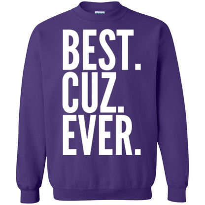 Cousin T-shirt Best Cuz Ever Purple