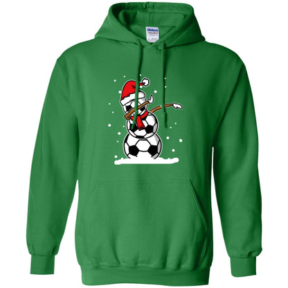 Christmas T-shirt Dabbing Snowman Ball Irish Green