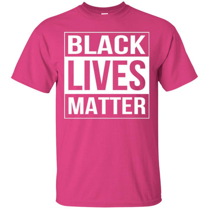 Political Protest T-shirt Black Lives Matter Heliconia