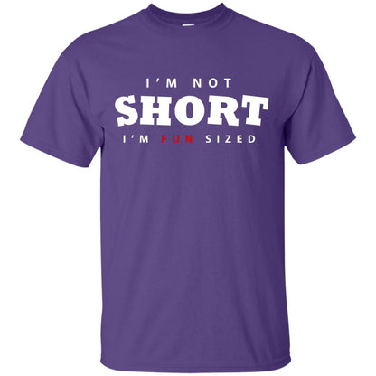 I'm Not Short I'm Fun Sized T-shirt Purple