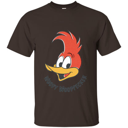 Woody Woodpecker Classic Smile T-shirt Dark Chocolate