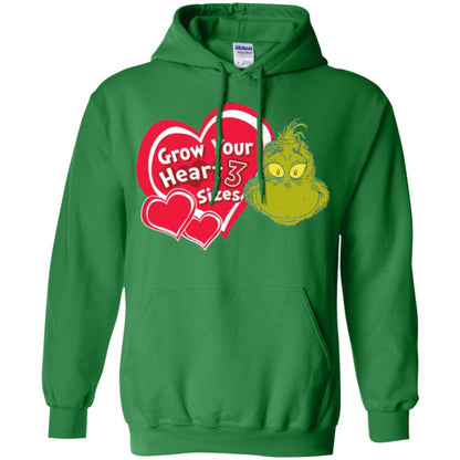 Dr. Seuss Grinch T-shirt Grow Your Heart 3 Sizes Irish Green