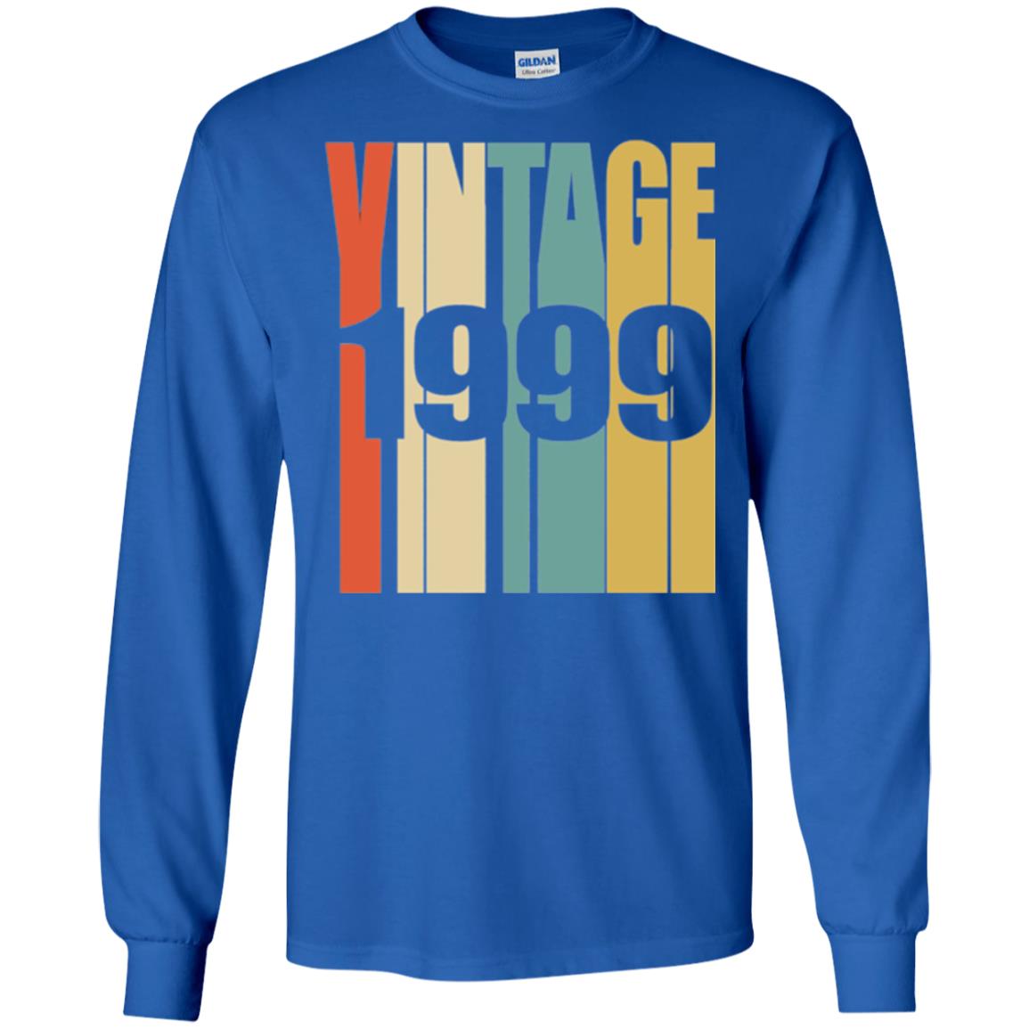 Brithday T-shirt Retro Vintage 1999 Royal
