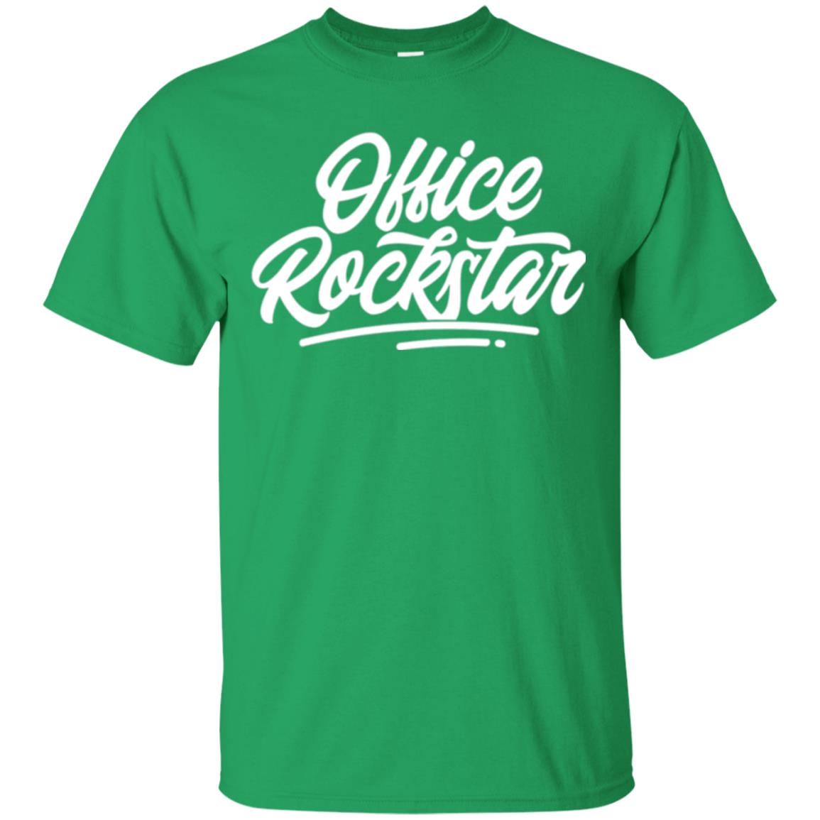 Office Rockstar T-shirt Administrative Professionals Day Irish Green
