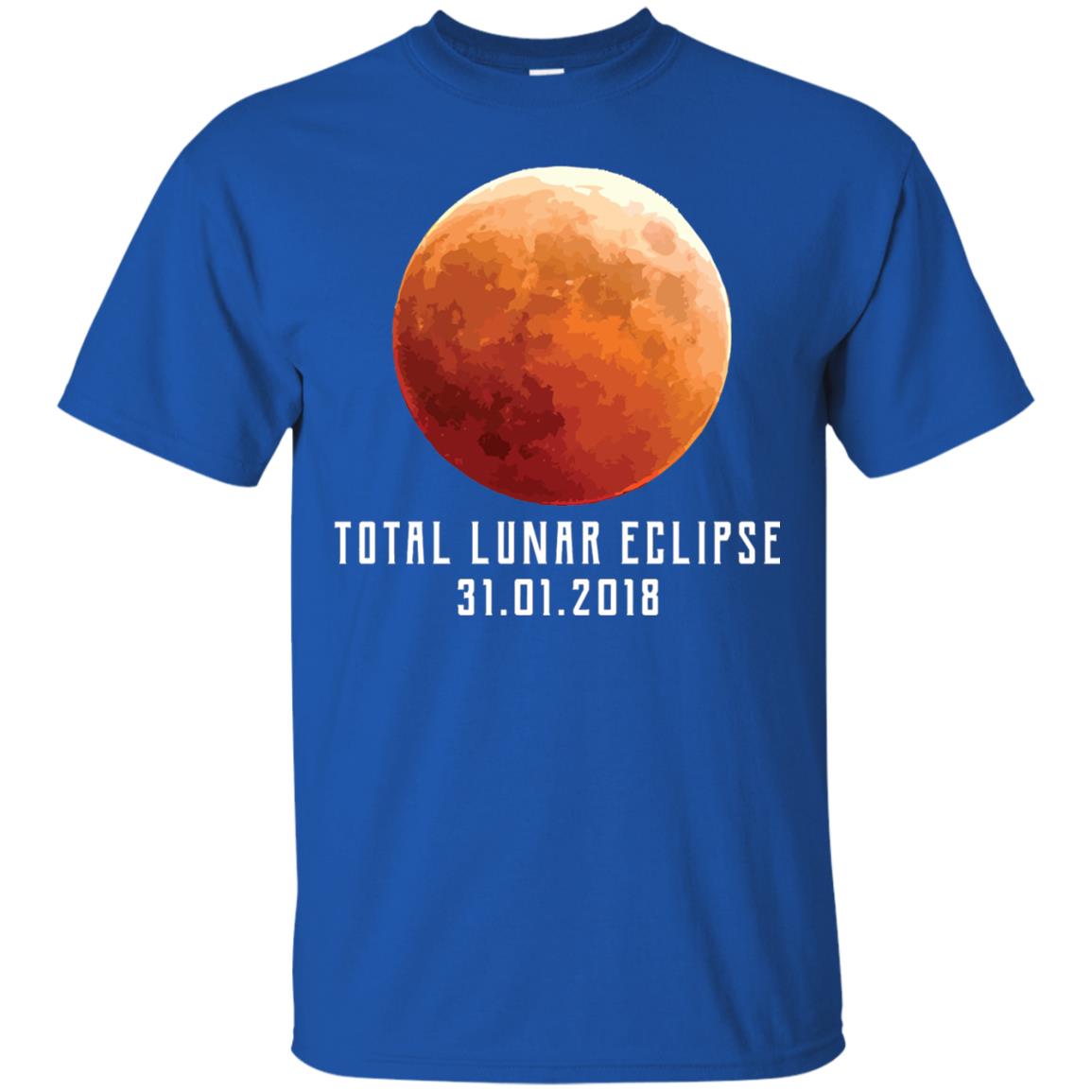 Total Lunar Eclipse Shirt 2018 Astronomy Gift Blood Moon Royal