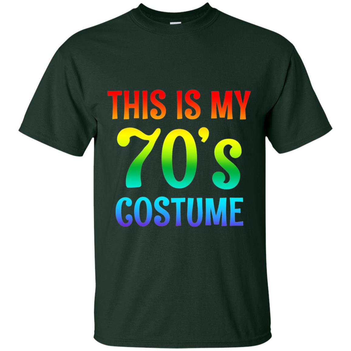 This Is My 70_s Costume T-shirt Forest