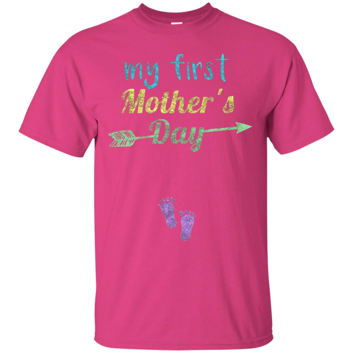 My First Mother's Day Mommy T-shirt Heliconia