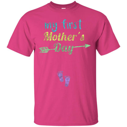 My First Mother's Day Mommy T-shirt Heliconia