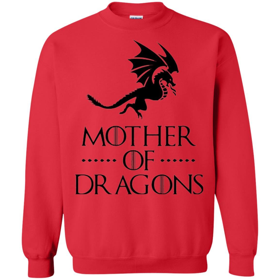 Throne Dragon T-shirt Mother Of Dragons Game Red