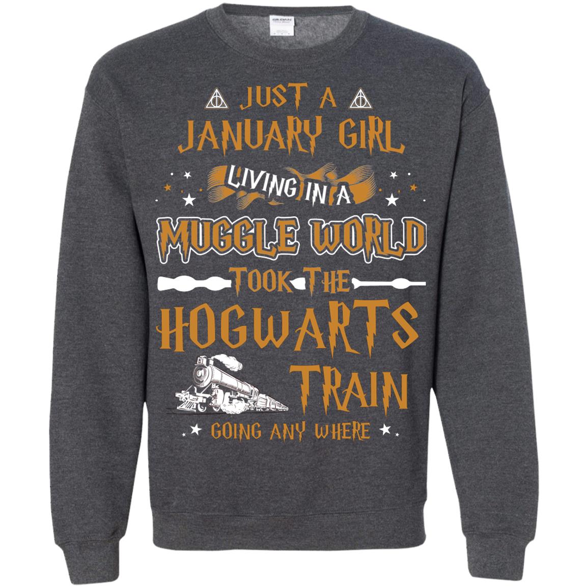 Just A January Girl Living In A Muggle World Took The Hogwarts Train Going Any Where Dark Heather