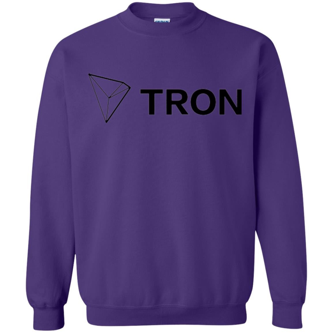 Tron Trx Cryptocurrency T-shirt Purple