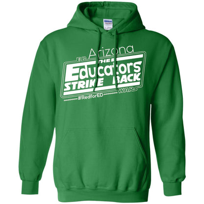 Arizona Teacher Tshirt Red For Ed Arizona The Educators Strike Back Irish Green