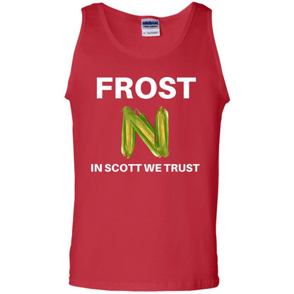 Frost Scott We Trust Nebraska Football Coach T-Shirt Red