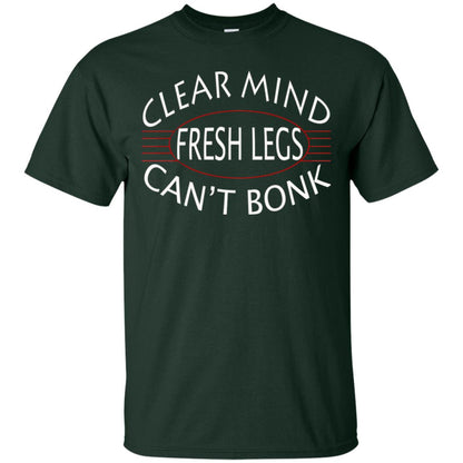 Clear Mind Fresh Legs Can't Bonk Marathon Running Shirt Forest