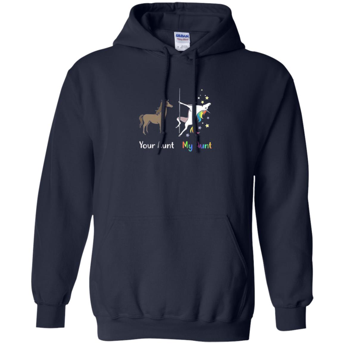 Unicorn T-shirt Your Aunt My Aunt Navy