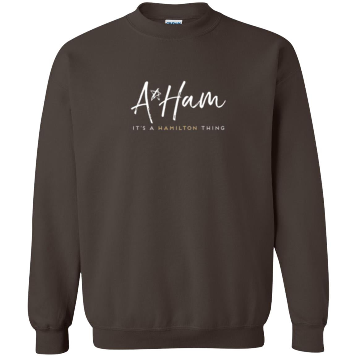 Artist T-shirt A Ham It_s A Hamilton It_s Hamilton Thing Dark Chocolate