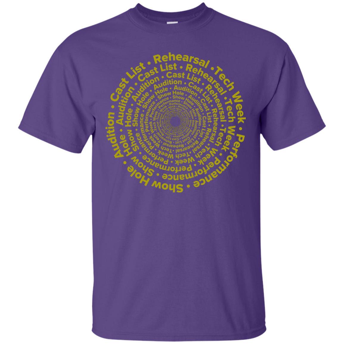 Actor T-shirt Circle Of Life Stages Purple