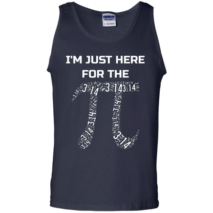 Im Just Here For The Pi Pi Day Shirt Navy