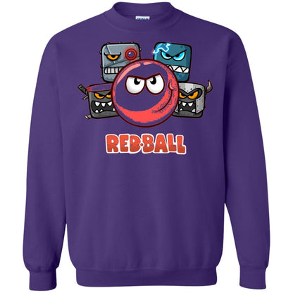 Red Ball 4 The Crew Game Lover T-shirt Purple
