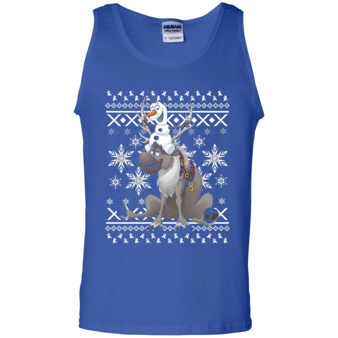Film T-shirt Frozen Olaf Sven Riding Antler Royal
