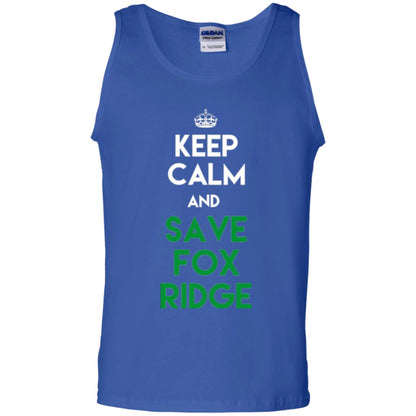 Elementary T-shirt Keep Calm And Save Fox Ridge T-shirt Royal