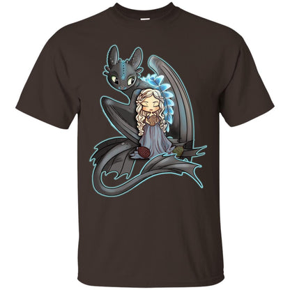 Dragon Night Fury Cartoon Shirt Dark Chocolate