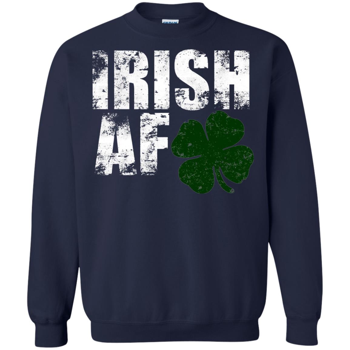 Funny Irish St. Patrick_s Day T-shirt Navy
