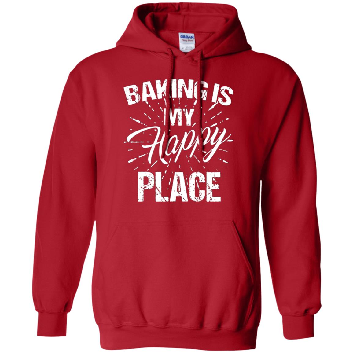Baking Is My Happy Place Baker Shirt Red