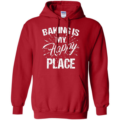 Baking Is My Happy Place Baker Shirt Red