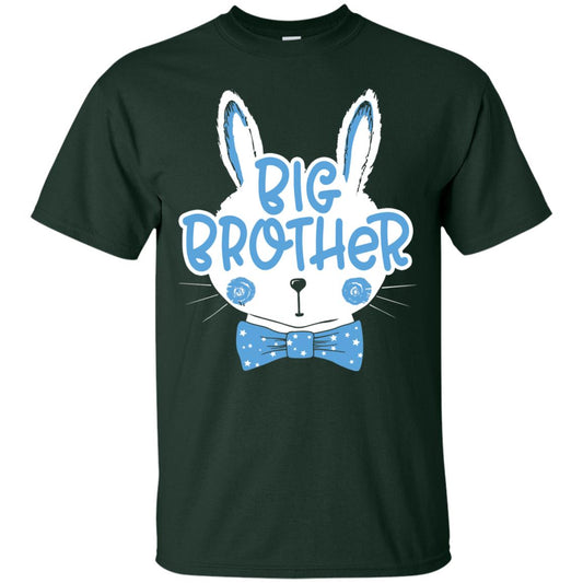 Easter Bunny Big Brother Blue Easter T-shirt Forest