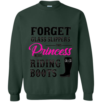 Forget Glass Slippers Princess Wears Riding Boots Forest Green