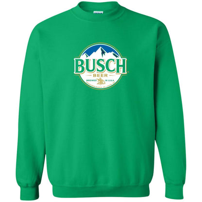 Beer Lovers T-shirt Busch Beer Irish Green