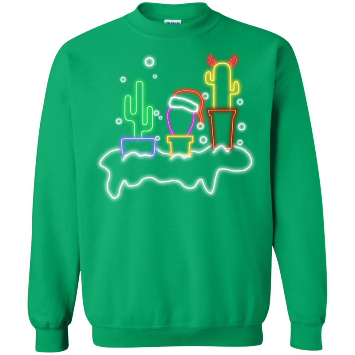 Cactus Merry X-mas Gift Shirt Irish Green