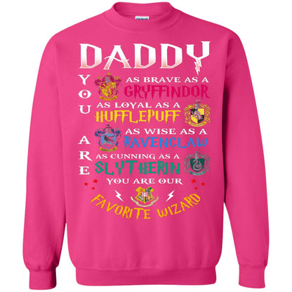 Daddy Our  Favorite Wizard Harry Potter Fan T-shirtG180 Gildan Crewneck Pullover Sweatshirt 8 oz.