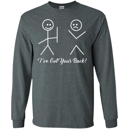 I’ve Got Your Back T-shirt Dark Heather