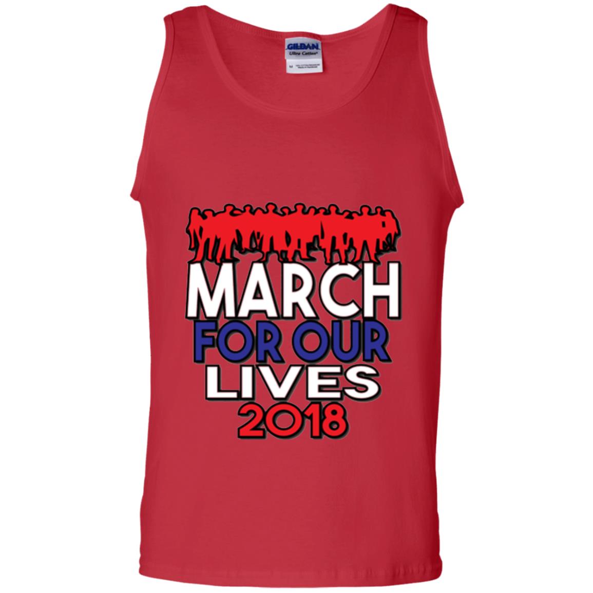 March For Our Lives 2018 Anti Gun T-shirt Red