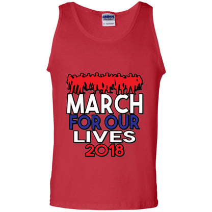 March For Our Lives 2018 Anti Gun T-shirt Red