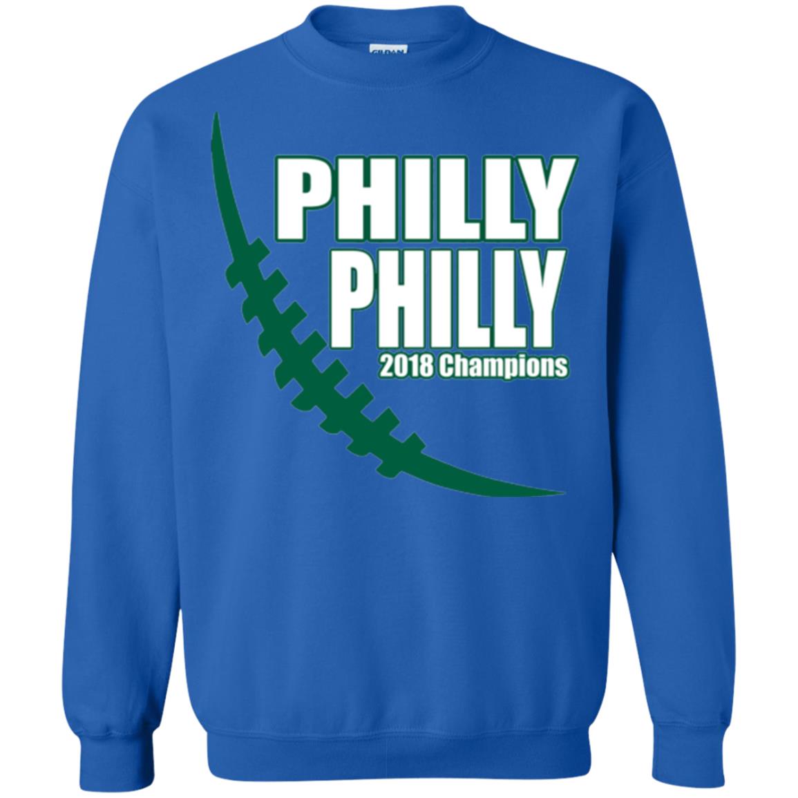 Football Lover T-shirt Philly Philly 2018 Championship Royal