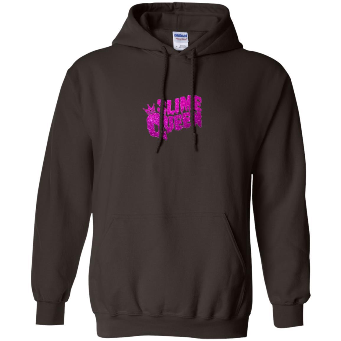 Slime Lover T-shirt Diy Slime Queen Purple Metallic Dark Chocolate