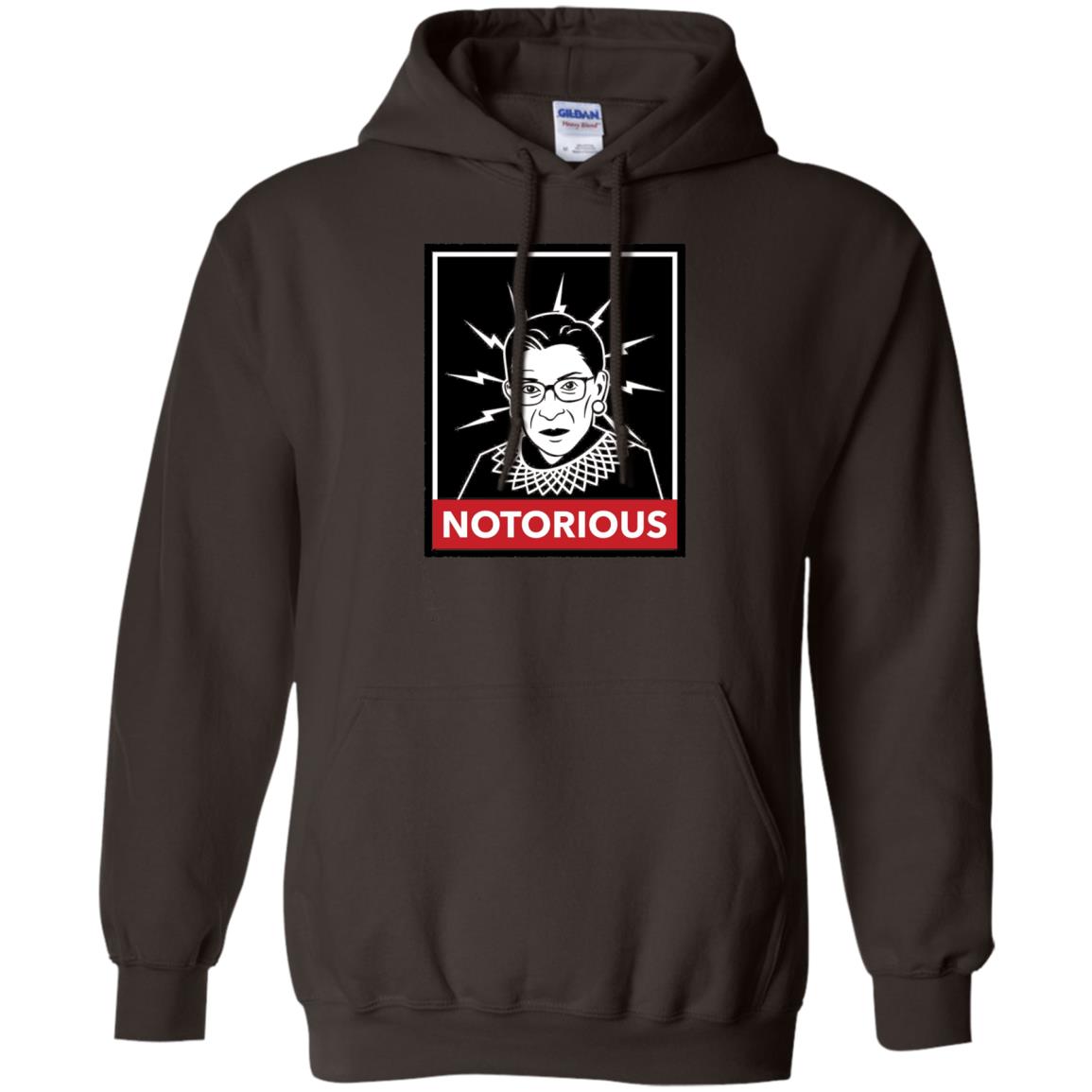 Notorious Ruth Bader Ginsberg Shirt Dark Chocolate
