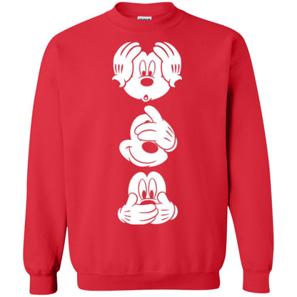 Cartoon T-shirt Disney Mickey Mouses Graphic Red