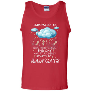 When You're Having A Bad Day And It Suddenly Starts To Rain CatsG220 Gildan 100% Cotton Tank Top