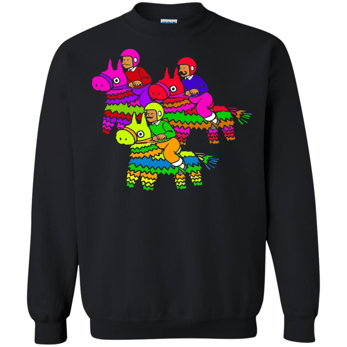 Cinco De Derby Pinata Jockeys Horse Race T-shirt Black