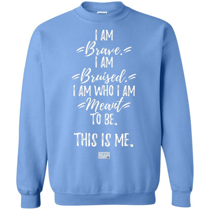 Brave This Is Me Proud Musical Theatre Performer T-shirt Carolina Blue