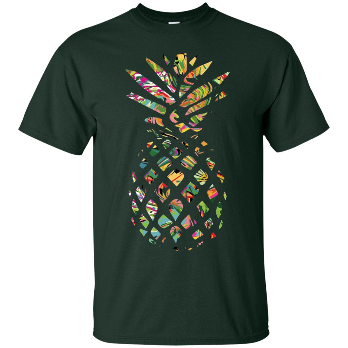 Pineapple Summer Vacation T-shirt Forest