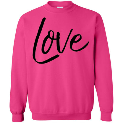 Black Love T-shirt Valentine_s Day Heliconia