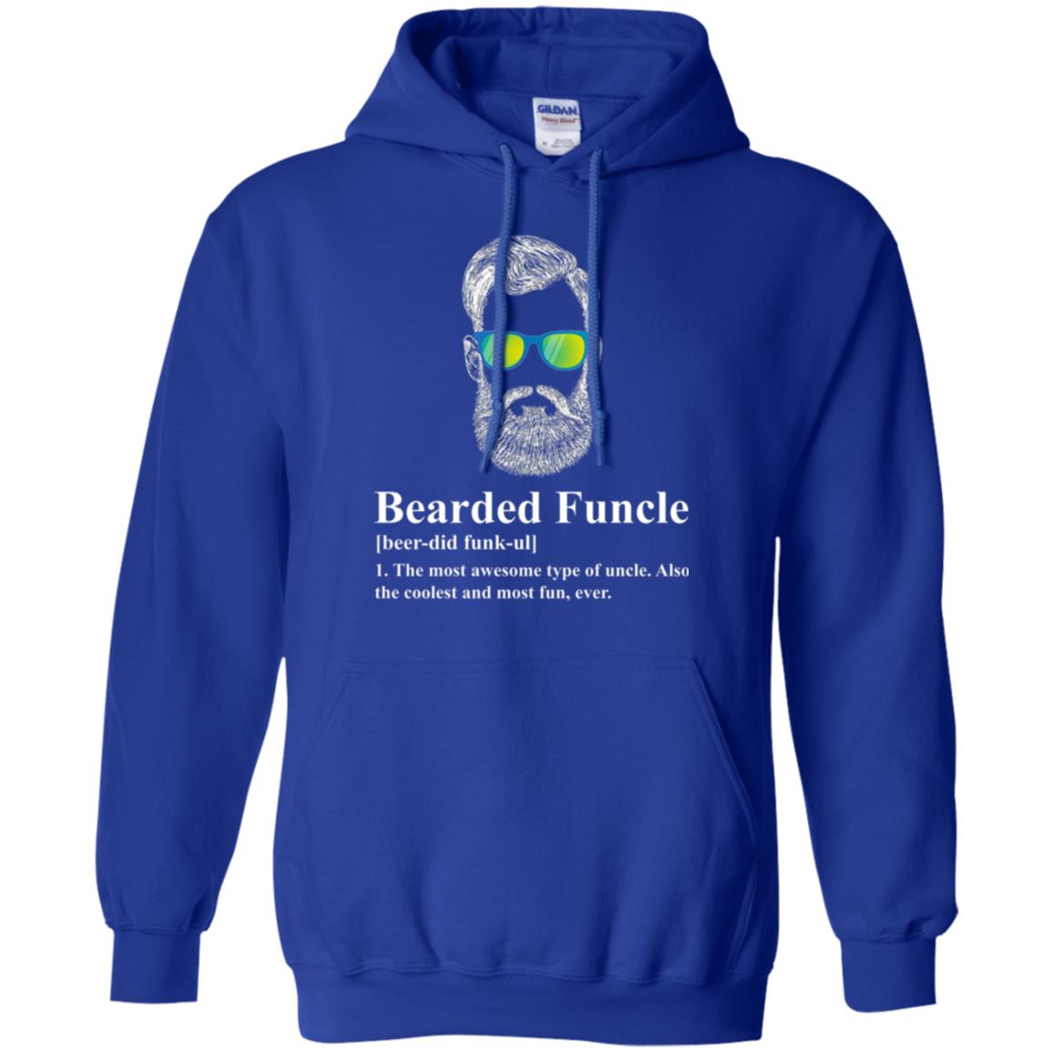Uncle T-shirt Beared Funcle Royal