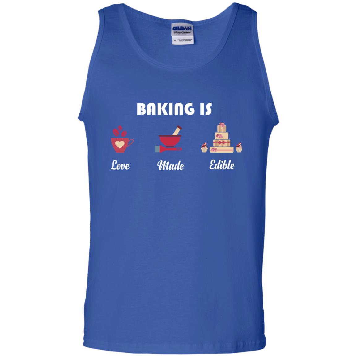 Baker T-shirt Baking Is Love Made Edible Royal