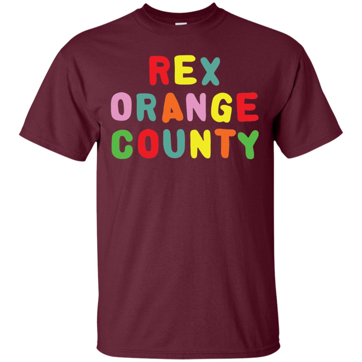 Rex Orange County T-shirt Maroon