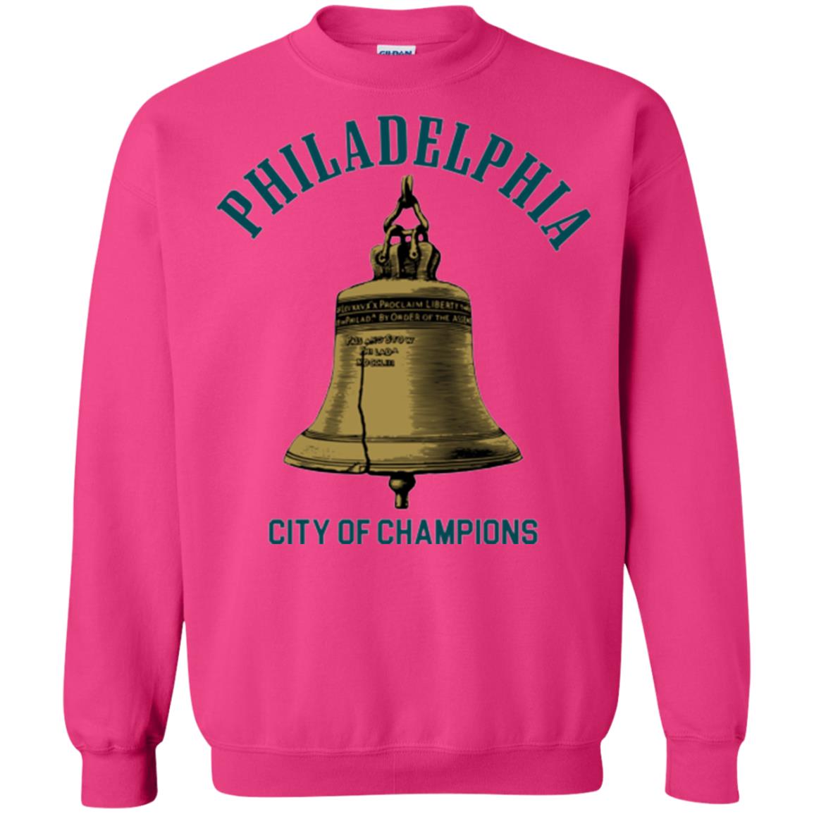 Football T-shirt Philadelphia City Of Champions Heliconia
